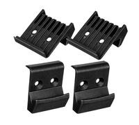 FUNOMOCYA 4 Pezzi Protezioni Ganasce Smontagomme in Nera Coperture Protettive Danni per Pinze Smontagomme Accessori Compatti per Officina e Riparazioni Auto