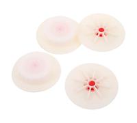 FUNOMOCYA 4 Pezzi Valvola del sacco di compressione Ugello dell'aria per sacchetto ermetico valvola di arresto dell'aria in TPU in tpu White