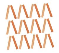 FUNOMOCYA 40 Miniature Dollhouse Wood Flooring Tiles Realistic Wood Grain Self Adhesive Peel Stick For Diy Mini Kitchen And Bedroom Decor