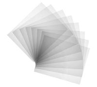 FUNOMOCYA 40 Pezzi Pagine di Ricarica Trasparenti A4 4 Fori, 40 Fogli per Raccoglitori ad Anelli, Buste Portavalute 3 Tasche per Esposizione Banconote e Organizzazione Documenti per Ufficio