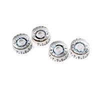 FUNOMOCYA 4pezzi Regolatori Di Chitarra Rotondi in Set Da Parti Per Chitarra Regolatori Di Volume e Accessori Di Ricambio Per Elettrica