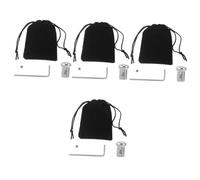 FUNOMOCYA 4sets Accessori Per Audio e Meditazione Per Regolabili e Stabile Per Esperienze Meditazione Profonda e Tuning Forks