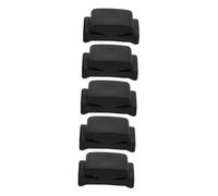 FUNOMOCYA 5 Pezzi Portaplettri in Gomma Antiscivolo per Chitarra Basso e Ukulele Clip Compatta per Testa Strumento Conservazione Protettiva e Versatile per Differenti Spessori