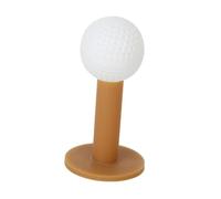 FUNOMOCYA 5 Pezzi Tee da Golf in Gomma Resistente Colore caffè Leggeri e Robusti per Terreni Compatti e Pratiche Invernali