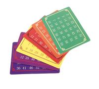 FUNOMOCYA 5 set Carte Telepatiche Numeriche per Giochi di Illusionismo da Kit da Carte per Lettura del Pensiero Trucchi Mentalisti per Feste di Halloween e Spettacoli Interattivi