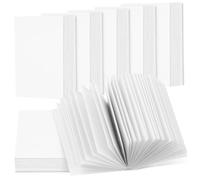 FUNOMOCYA 50 Libri Miniatura Vuoti per Casa delle Bambole Mini Quaderni Leggeri in Patinata Accessori Decorativi e Blocchi Note per Artigianato e Miniature