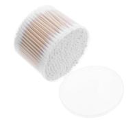 FUNOMOCYA 500 Pezzi Tamponi Di Cotone A Doppia Testa Per Pulizia Orecchie Ragazzo Ragazza E Rimozione Trucco Bastoncini Legno Con Punte Cotone Morbido Per Applicazioni Cosmetiche Bellezza