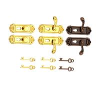FUNOMOCYA 6 Mini Pomelli con Chiave per Accessori Decorativi Resistenti e Realistici