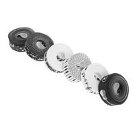 FUNOMOCYA 6 Nastro per Confezioni Regalo con Note Musicali Nero e Bianco per Decorazioni Feste Artigianato DIY Nastri Avvolgenti per Regali e Bouquet Musicali