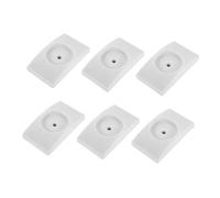 FUNOMOCYA 6 Pezzi Protezione per Pareti Cancelletto Guardia Anti-danni per Scale e Porte Compatibile con Cancelletti Pressione Resistente e Adatta Diversi Tipi Muro Design e Funzionale