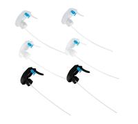 FUNOMOCYA 6 pezzi Ugelli Spruzzatori Gancio in Plastica da Testine Spray Trigger per Bottiglie da Giardinaggio Nebulizzatori Spray Anti-perdita per Piante e Pulizie Domestiche