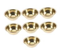 FUNOMOCYA 7pezzi Ciotole Per Offerte Buddiste Per Meditazione e Cerimonie Religiose Utensili Decorativi Per Sacra e Devozione Al Buddha