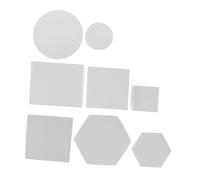 FUNOMOCYA 8 Pezzi Forme Geometriche Per Fotografia Oggetti Di Scena Tridimensionali Decorazioni Per Casa Articoli Per Casa Per Fotografia Di Oggetti Come Rossetti Gioielli Cosmetici Strument