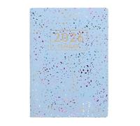 FUNOMOCYA Agenda Tascabile 2026 A7 Mini Planner Giornaliero e Mensile, Calendario Portatile in Inglese Carta Resistente per Viaggi, Studio e Lavoro All’estero