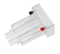 FUNOMOCYA Apparecchio per Elettrolisi Acqua Didattico Compatto Strumento Laboratorio Chimico Scolastico per Produzione Idrogeno e Ossigeno Accessorio Sperimentale per Apprendimento