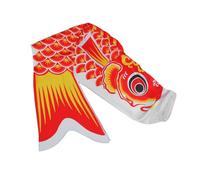 FUNOMOCYA Bandiera Giapponese a Forma di Carpa Koinobori 100 CM Manica a Vento a Forma di Pesce per Decorazione da Giardino e Sushi Bar Bandiera a Sventola Resistente AI Raggi UV per