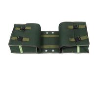 FUNOMOCYA Basella a Sella Motociclistica Borsa per Moto Borsa per Utensili da Moto Sacchetto Laterale Motociclistico Sacca da Sella Tela Crittografica Green