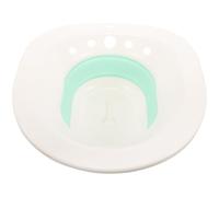 FUNOMOCYA Bidet Pieghevole in Materiale Pp e Tpr Bianco, Facile da Conservare, per Igiene Personale di Anziani e Donne in Gravidanza, per Uso Domestico