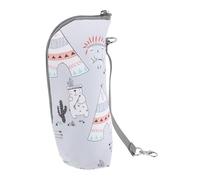 FUNOMOCYA Borsa Termica per Biberon Oxford Manico, Isolamento Termico per Biberon da Viaggio, Adatta per Passeggino e Allattamento fuori Casa