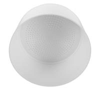 FUNOMOCYA Buchner Filter Funnel in Plastica per Laboratorio e Cucina Strumento di Filtrazione Preciso e Leggero Adatto Filtri Carta e Separazione Liquidi Bianco