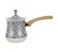 FUNOMOCYA Caffettiera Turca Cezve in Acciaio Inossidabile 720 Ml con Manico in Legno, Scalda Caffè Arabo per Piani Cottura a Induzione, Pentola per Sciogliere Burro e Preparare Tè Chai