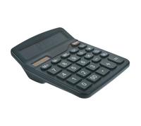 FUNOMOCYA Calcolatrice Solare da Tavolo Piccola con Grandi Pulsanti Compatta e Leggera per Studenti Ufficio e Contabilità Design Motivante