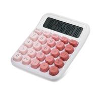 FUNOMOCYA Calcolatrice Tavolo per Studenti e Ufficio con Display Grandi Ergonomici Antiscivolo per Contabilità e Calcoli Precisi