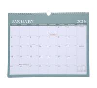 FUNOMOCYA Calendario da Parete Mesi Grande Calendario Mensile Appendibile con Festività Internazionali Planner Annuale Verticale con Ampio Spazio per Note Organizer Ufficio e Casa