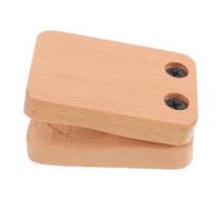 FUNOMOCYA Castagnette Strato in Doppio e Legno Metallo Cajon per Drum Portatile Suono Preciso Accessorio per Esercizi e Set Acustici per Musicisti