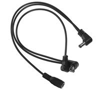 FUNOMOCYA Cavo Alimentazione per Effetti Chitarra 9v Connettore a Gomito 1 in 3, Accessorio per Pedali Strumenti Musicali, Linea Collegamento Effettrice Flessibile per Uso Professionale