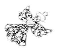 FUNOMOCYA Ciondolo Angioletto Zinco per Creazioni da Te Accessorio Decorativo per Gioielli per Collane e Bracciali Facile da Usare per Appassionati Diy