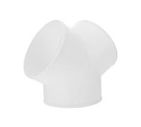 FUNOMOCYA Connettore Per Condotto Abs in Materiali Di Alte Prestazioni Adattatore Per Tubo Flessibile A 3 Vie Rotondo Connettore A Y Per Ventola Di Scarico