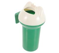 FUNOMOCYA Contenitore da Bagno a Forma in Eva Verde, Facile da Usare per Proteggere Viso e Occhi Durante il Bagnetto in Casa al Mare