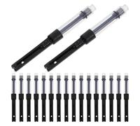 FUNOMOCYA Convertitore per Penna Stilografica Pistone 2,6 Mm, Riempitore di Inchiostro Ricaricabile 50 Pezzi, Compatibile Penne Stilografiche per Uso Ufficio e Scrittura Creativa