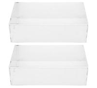 FUNOMOCYA Copertura Trasparente per Mouse 2 Pezzi Custodia Protettiva in Acrilico Protezione Antipolvere Liquidi per Mouse Accessori per Pc Home Office Scuola Internet Cafe