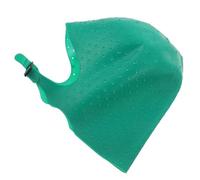 FUNOMOCYA Cuffia Professionale in Silicone Verde con Gancio Riutilizzabile per Kit Colorazione Capelli, per Routine Parrucchiere e Esperienza Beauty Fai-da-te