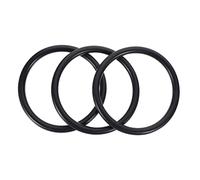 FUNOMOCYA Cuscino per Ciotola Tibetana Grande in Gomma Resistente, Set da 3 Pezzi per Protezione e Supporto Strumenti Rituali Buddisti, Tappetino Decorativo per Meditazione e Purificazione