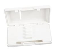 FUNOMOCYA Custodia per Ance di Oboe in Plastica Bianca Contenitore Portatile 6 Scomparti per Ance Leggero e Resistente per Strumenti a Fiato Accessorio Compatto per Musicisti