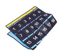 FUNOMOCYA custodia tabella dei tascabili per l'aula numerata tasche mobile borsa con numerata Archiviazione del telefono per classe non