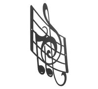 FUNOMOCYA Decorazione da Parete con Nota Musicale in Metallo Artistico Elegante Targa da Appendere per Studio Musicale e Aula Facile da Installare per Camera e Istituti Educativi
