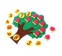 FUNOMOCYA Didattico Frutta in Non Giocattolo Educativo Abbinamento per Materiale Sicuro e Resistente Apprendimento Matematica per Asilo