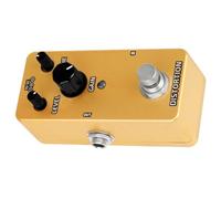 FUNOMOCYA Effetto Per Chitarra Elettrica Mini Analogico Distorsore Stereo Scocca in Metallo Antiruggine Facile Da Installare e Usare Design Ergonomico Per Musicisti