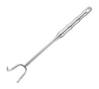 FUNOMOCYA Gancio per Carne Acciaio Inossidabile Riutilizzabile per Barbecue e Picnic Facile da Utensile per Cucine Professionali e da Te