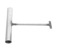FUNOMOCYA Gancio per tombino, sturdy puller in acciaio inox, gancio a T, per sollevare coperture e aprire chiusini fogne