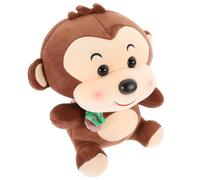FUNOMOCYA Giocattolo di Peluche a Forma di Scimmia Adorabile in Cotone Piuma, Morbido e Confortevole al Tatto, come Decorazione per Divano o Cuscino da Abbracciare