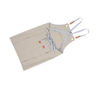 FUNOMOCYA Grembiule in Sottile con Ampie Tasche Grembiule Unisex per Chef Barbecue Giardinaggio e Saloni Resistente e Facile da Colore Blu Scuro