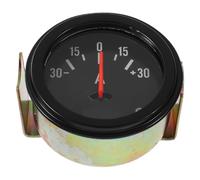 FUNOMOCYA Indicatore Ampere Digitale per Auto Camion e Mezzi Agricoli Orologio Lancetta Facile da Leggere Custodia in Metallo Resistente Installazione Rapida e Compatibile con Vari Sistemi