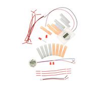 FUNOMOCYA Kit Scientifico Batteria di Frutta Fai da Te Orologio Elettronico, Materiale per Esperimenti Scientifici Educativi, Attività Didattica Pratica per Apprendimento Stem