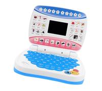 FUNOMOCYA Laptop Educativo per Anni Simulazione con Schermo LED Migliora Coordinazione Occhio Mano e Interattivo per Apprendimento Prescolare