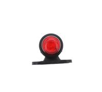 FUNOMOCYA Luci di Segnalazione Laterali per Camion 2 Pezzi in Plastico Nero 12v 24v Facili da Vedere e Sicure di Notte per Rimorchi e Mezzi Pesanti